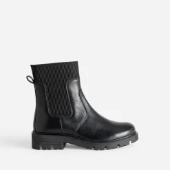 Buggy Boots^Boots en cuir NOIR