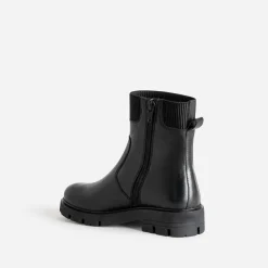 Buggy Boots^Boots en cuir NOIR