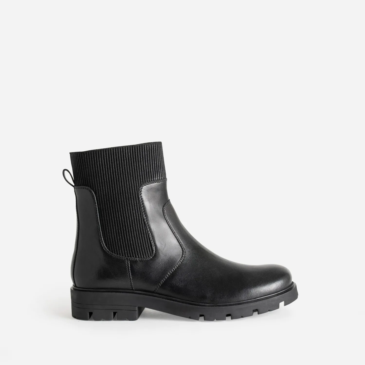 Buggy Boots^Boots en cuir NOIR