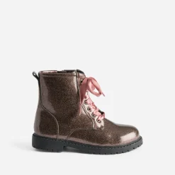Buggy Boots^Boots pailleté à lacet-ruban ROSE