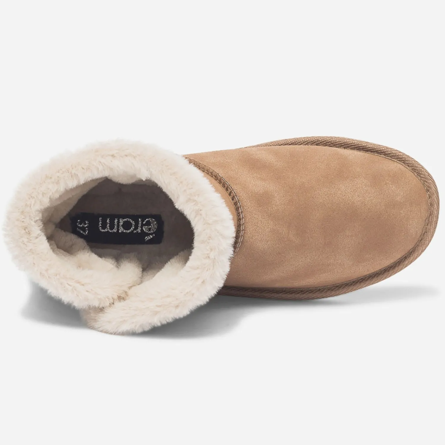Eram Chaussons^Boots fourré CAMEL