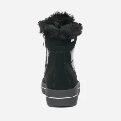 Caprice Boots^Boots bi matière fourré NOIR