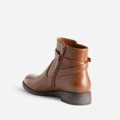 Eram Boots^Boots avec bride cheville COGNAC
