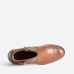 Eram Boots^Boots avec bride cheville COGNAC