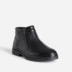 FRANCE ARNO Boots^Boots cuir NOIR