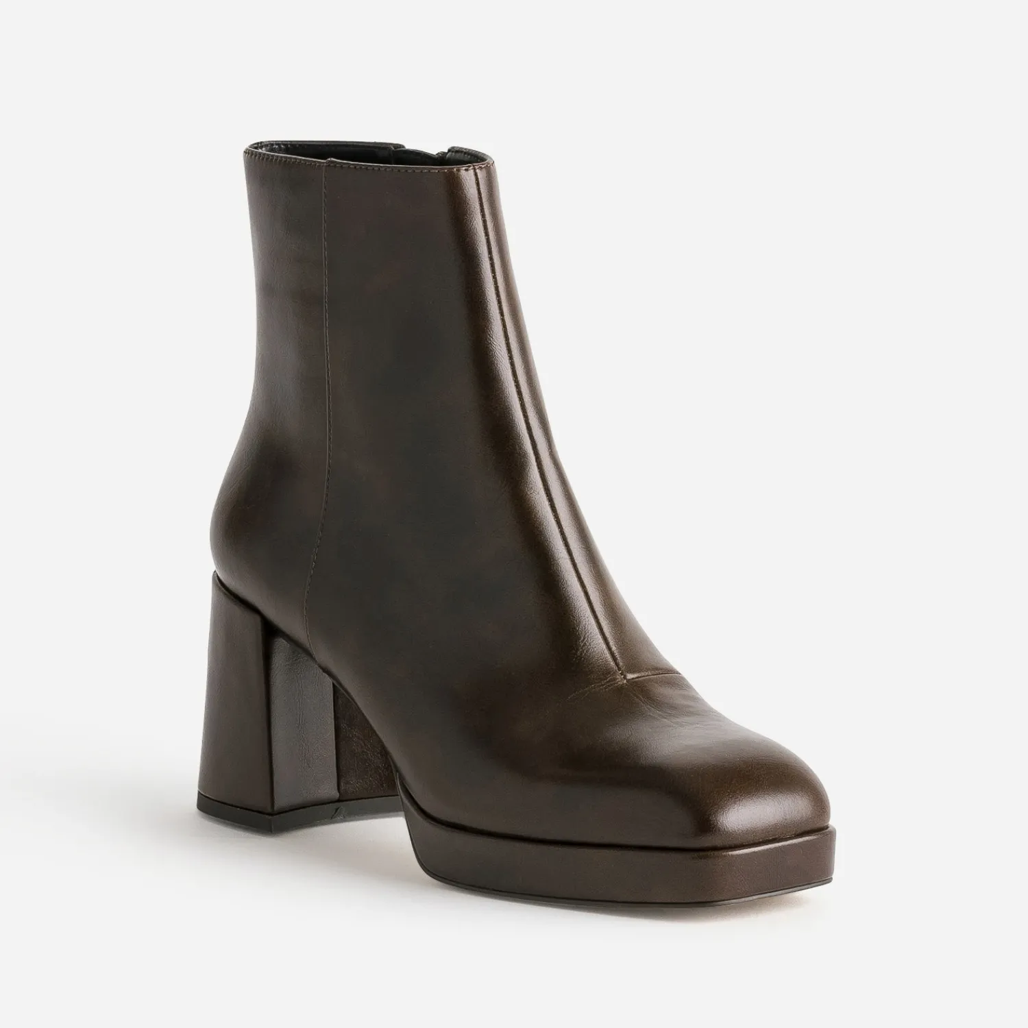 Eram Boots^Boots à plateforme MARRON
