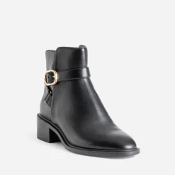Eram Boots^Boots avec bride NOIR