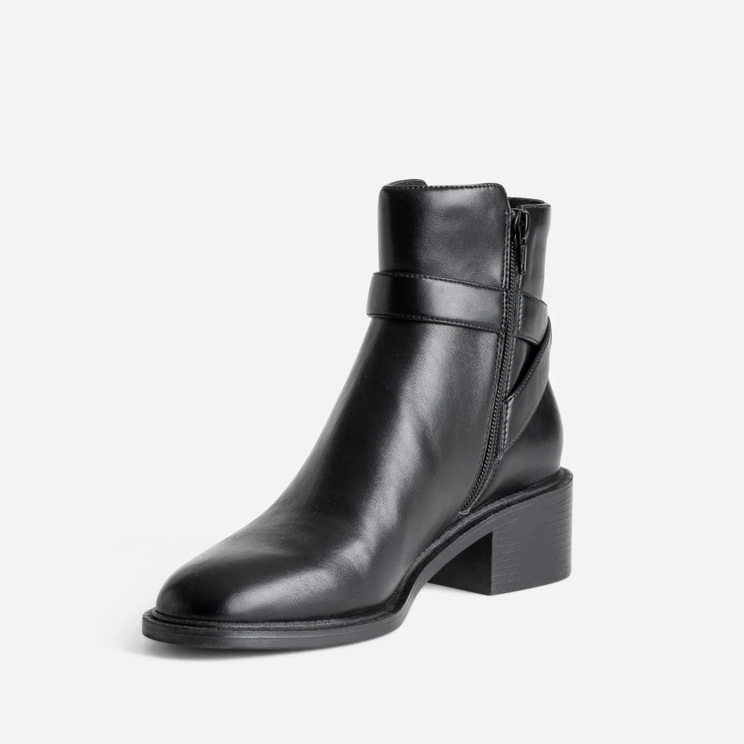 Eram Boots^Boots avec bride NOIR