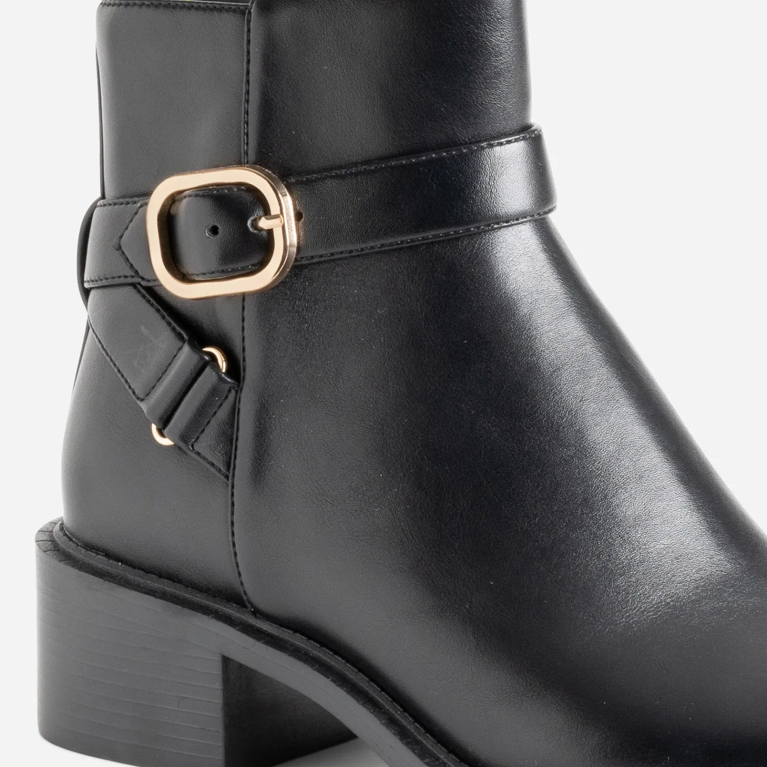 Eram Boots^Boots avec bride NOIR
