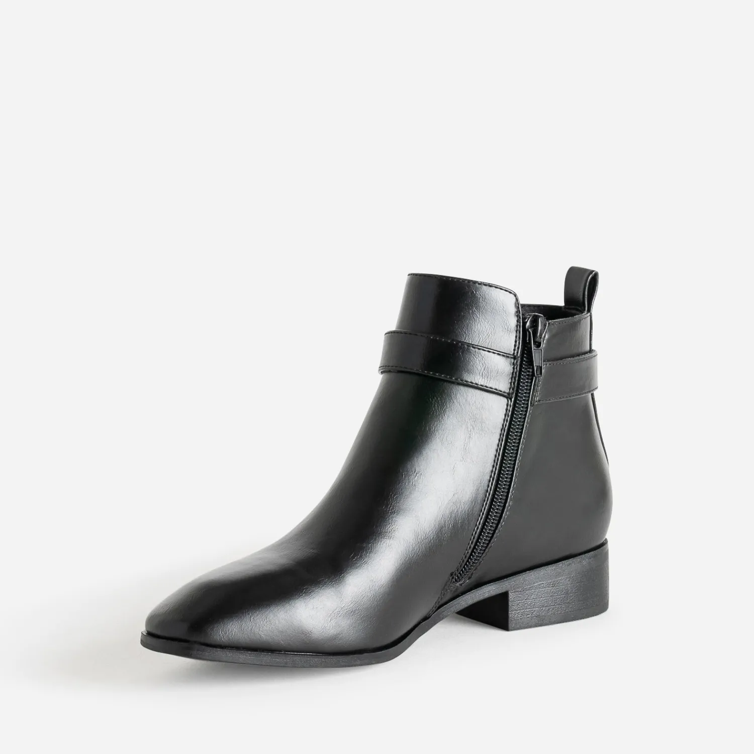 Eram Boots^Boots avec bride cheville NOIR