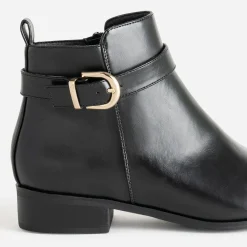 Eram Boots^Boots avec bride cheville NOIR