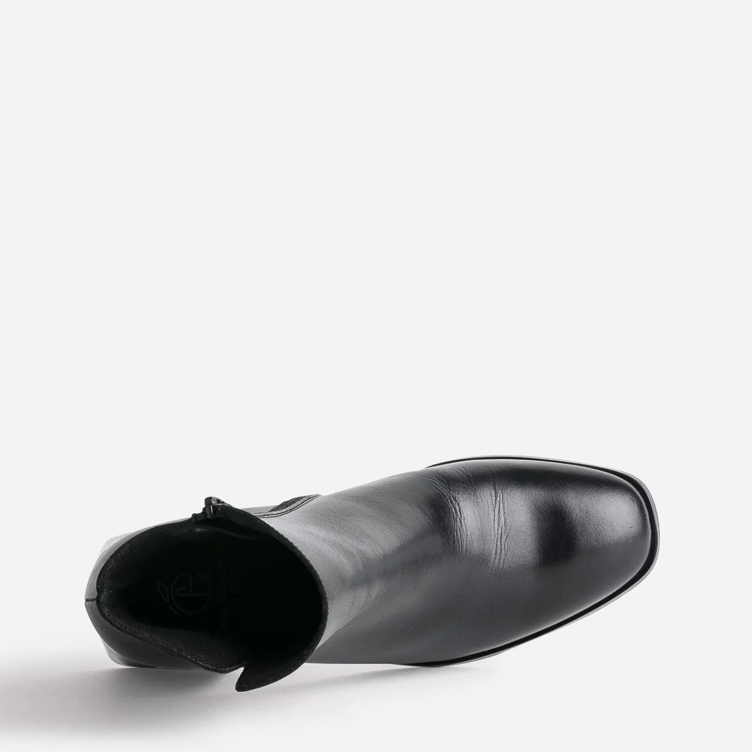 Eram Boots^Boots en cuir éco-conçu avec anneau en D NOIR