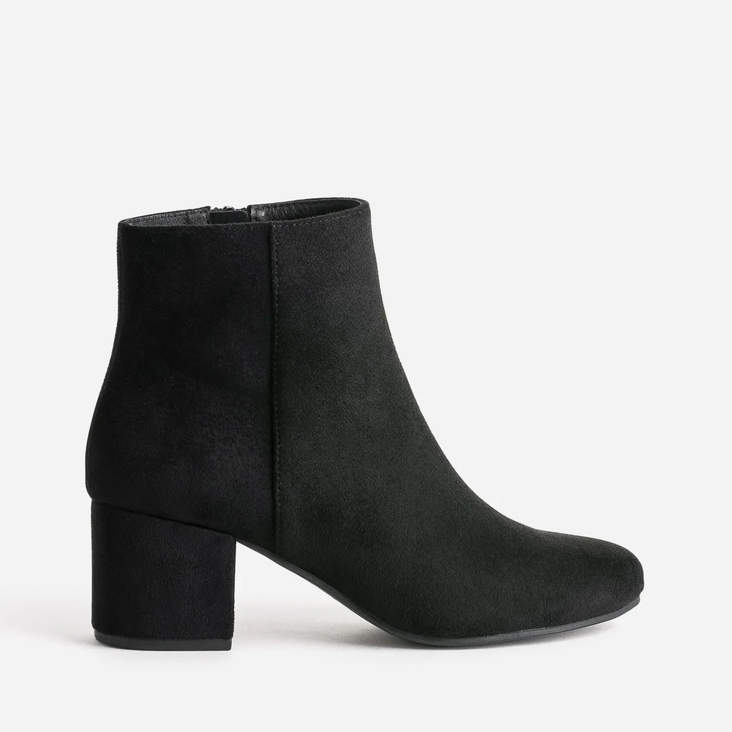 Eram Boots^Boots suédé NOIR