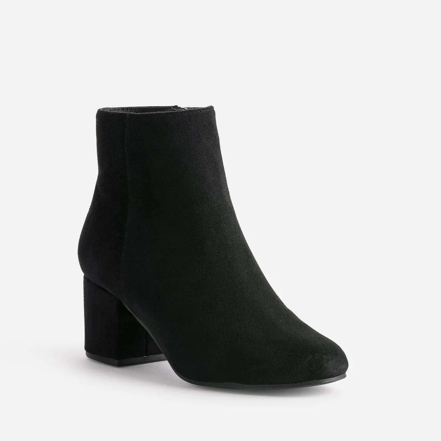 Eram Boots^Boots suédé NOIR