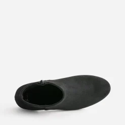Eram Boots^Boots suédé NOIR