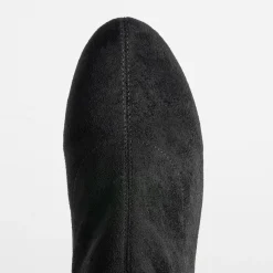Eram Boots^Boots suédé détail boucle NOIR