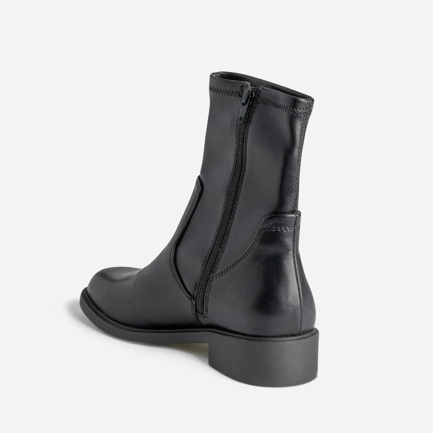 Eram Boots^Boots zippé NOIR