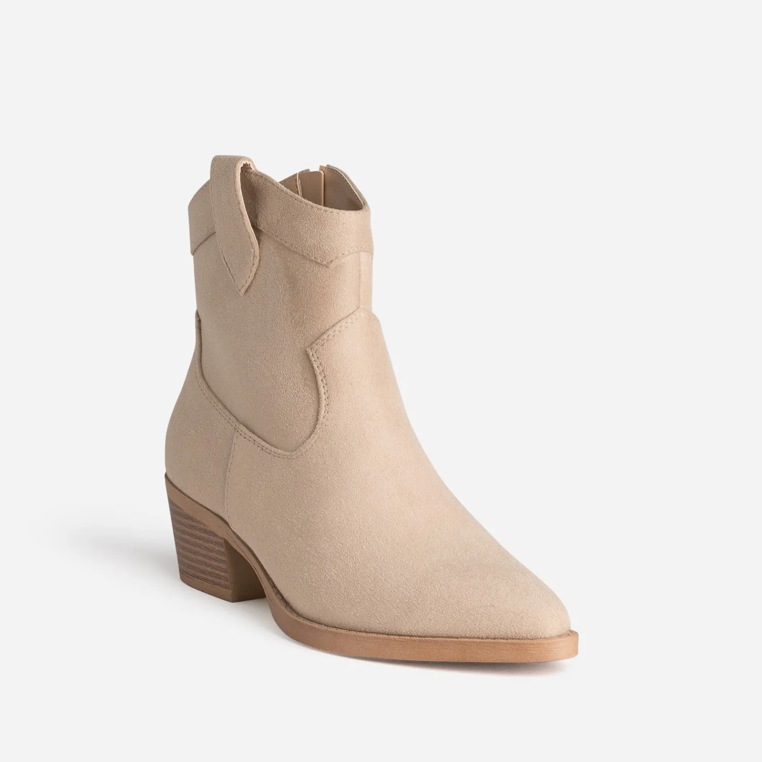 Texto Boots^Boots santiag BEIGE