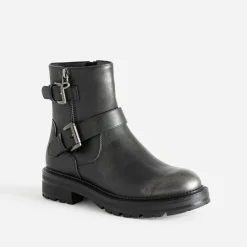 Texto Boots^Boots esprit motard GRIS