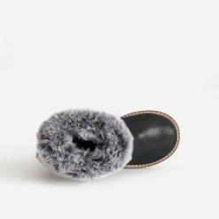 Buggy Bottes^Botte e cuir velours tige fourrée NOIR