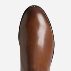Caprice Bottes^Botte bi-matière double bride COGNAC