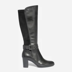 Caprice Bottes^Botte e bi matière NOIR