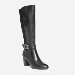 Caprice Bottes^Botte e bi matière NOIR