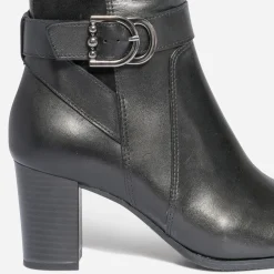 Caprice Bottes^Botte e bi matière NOIR
