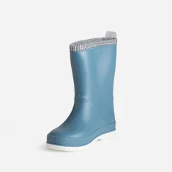 BE ONLY Chaussures Montantes^Botte de pluie patch crocodile BLEU