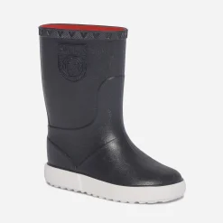 Boatilus Chaussures Montantes^Botte de pluie marine BLEU