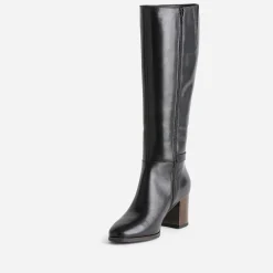 Eram Bottes^Botte e éco-conçue en cuir NOIR