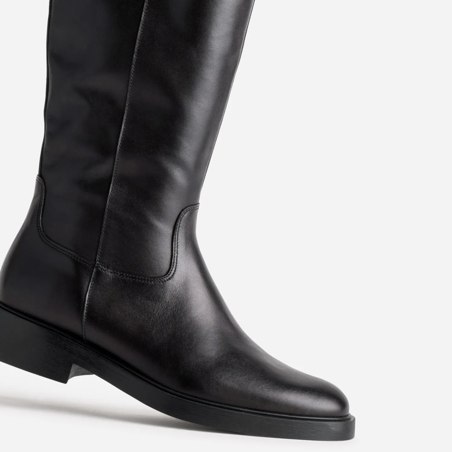 Eram Bottes^Botte e cuir NOIR