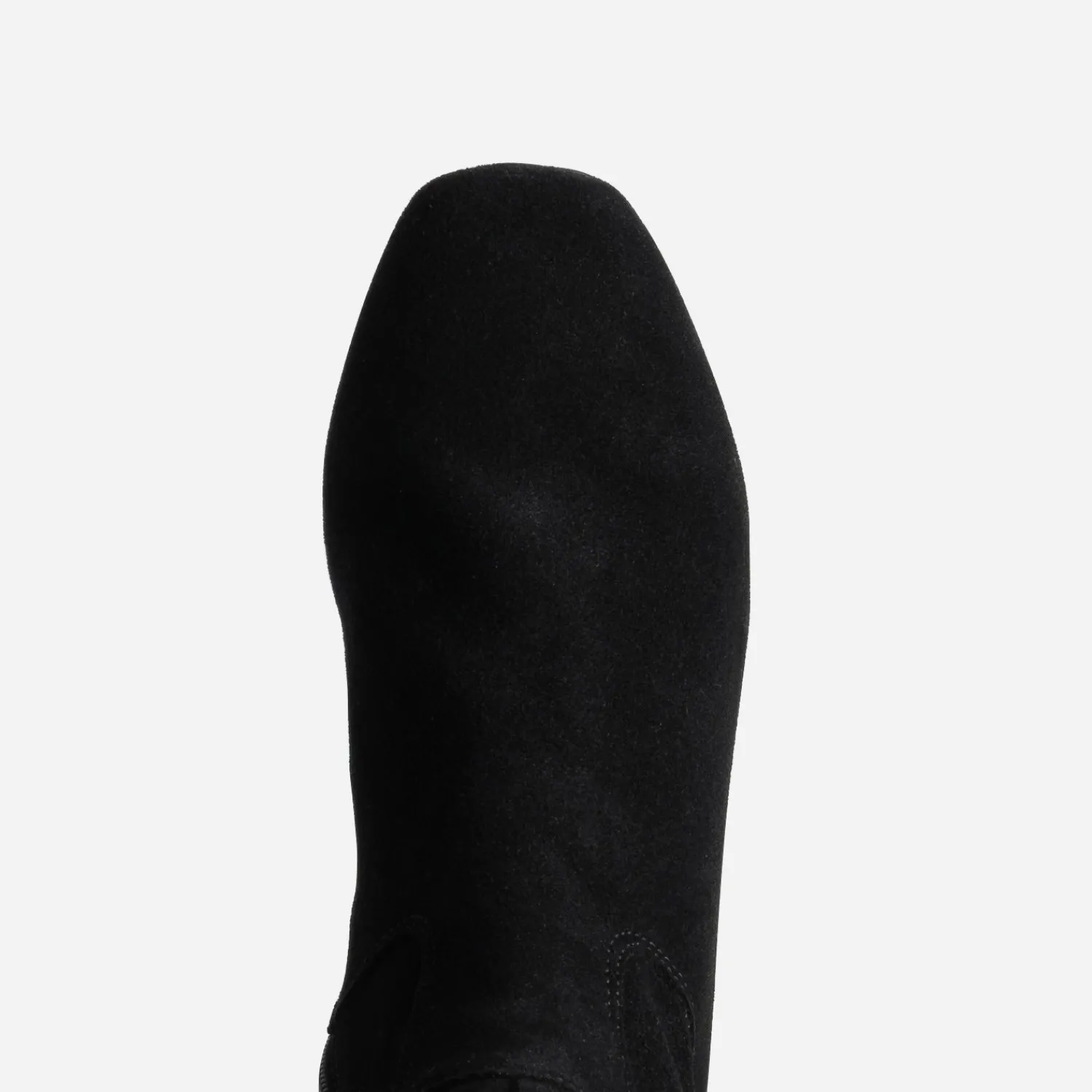 Eram Bottes^Botte e cuir velours souple NOIR