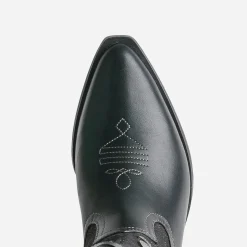 Texto Bottes^Botte denim esprit santiag GRIS