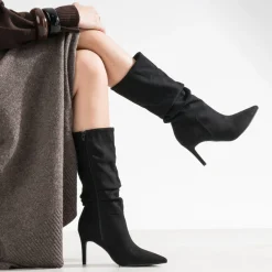 Texto Bottes^Botte e suédée NOIR