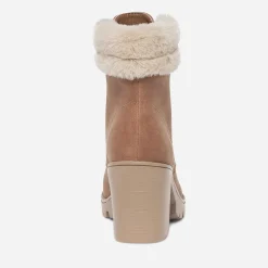 Eram Boots^Bottine à talon TEXTO esprit montagne CAMEL