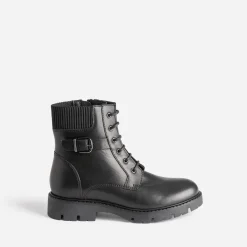 Buggy Boots^Bottine e éco-conçue décor boucle NOIR