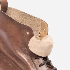 Eram Flex Boots^Bottine en cuir éco-conçu COGNAC