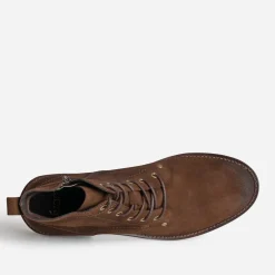 Eram Boots^Bottine cuir velours MARRON