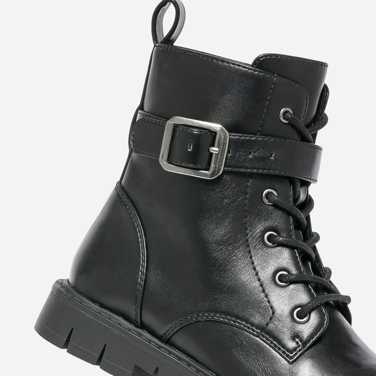 Eram Boots^Bottine e avec bride NOIR