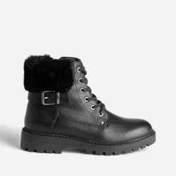 Eram Boots^Bottine e fourrée NOIR