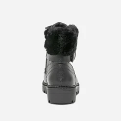 Eram Boots^Bottine e fourrée NOIR