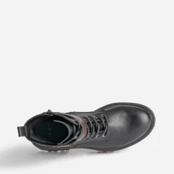 Texto Boots^Bottine e et marron NOIR