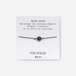 Eram Autres Accessoires^Bracelet pierre black agate GRIS