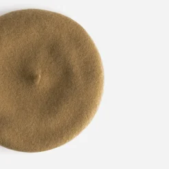 Eram Chapeaux, Bonnets & Casquettes^Béret camel en laine BEIGE