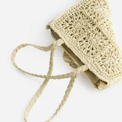 Eram Sacs Cabas^Cabas en paille papier BEIGE