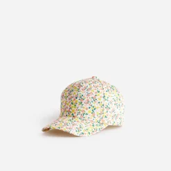 Eram Chapeaux, Bonnets & Casquettes^Casquette écrue à imprimé fleurs d'été MULTICOLORE