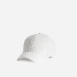 Texto Chapeaux, Bonnets & Casquettes^Casquette écrue en bouclette BEIGE
