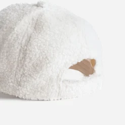 Texto Chapeaux, Bonnets & Casquettes^Casquette écrue en bouclette BEIGE