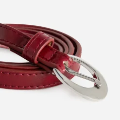 Eram Ceintures^Ceinture fine foncé ROUGE